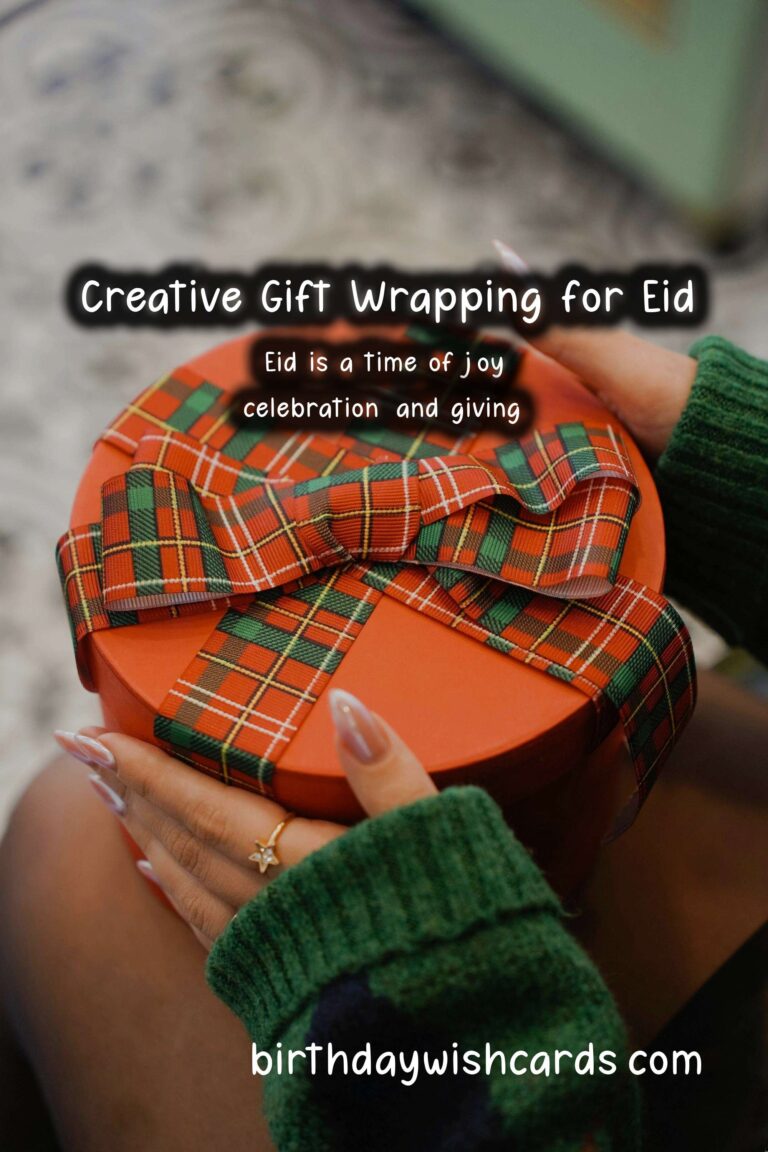 Creative Gift Wrapping Ideas for Eid Occasions