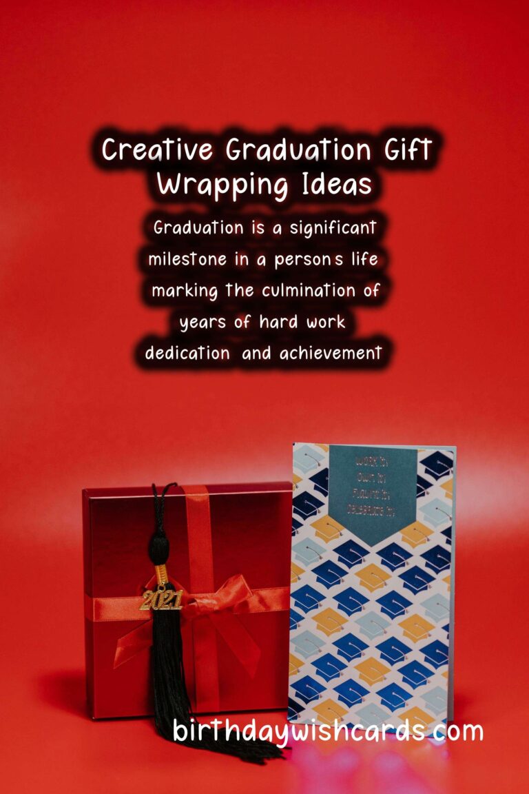 Creative Gift Wrapping Ideas for Graduation Occasions