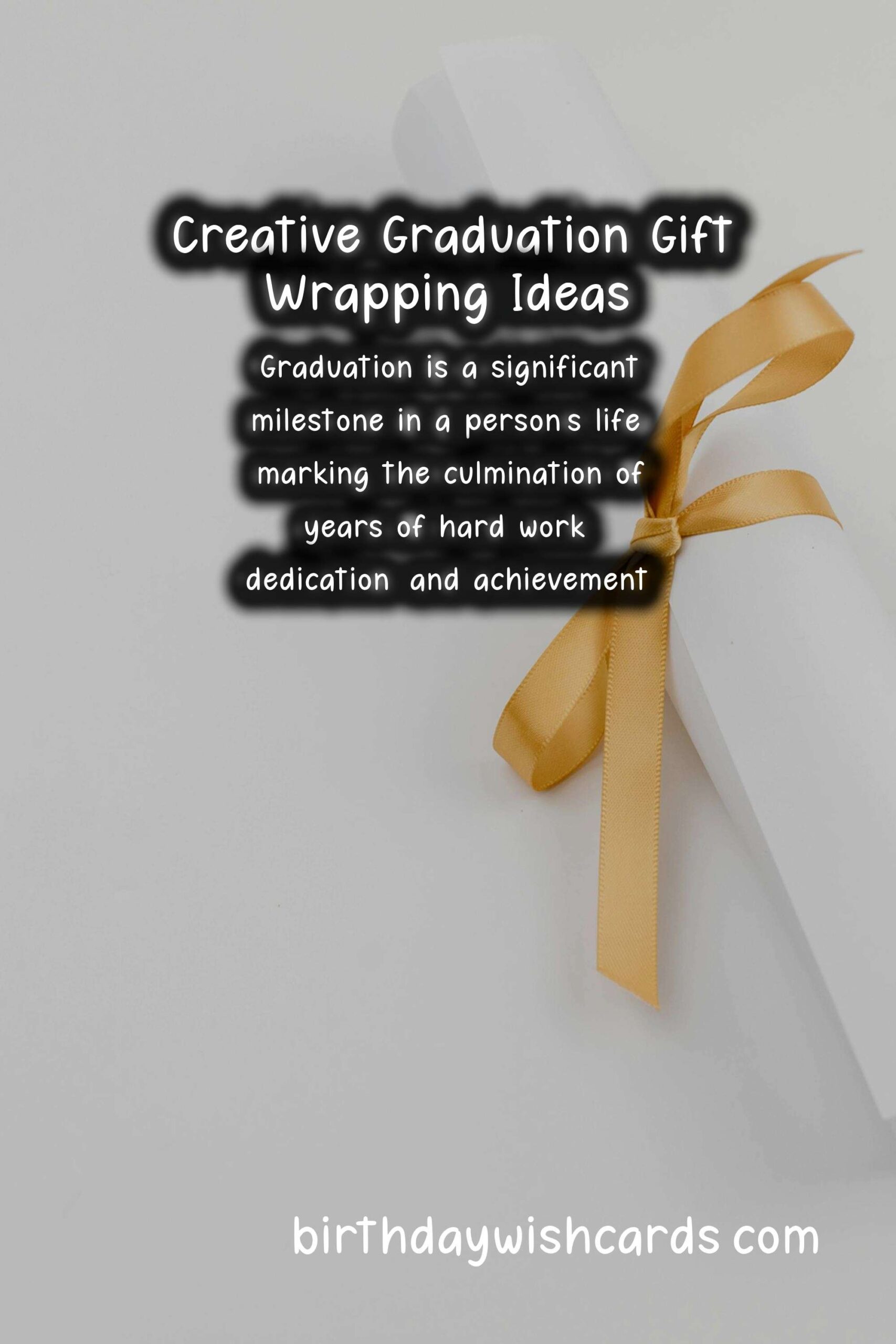 Creative Gift Wrapping Ideas for Graduation Occasions