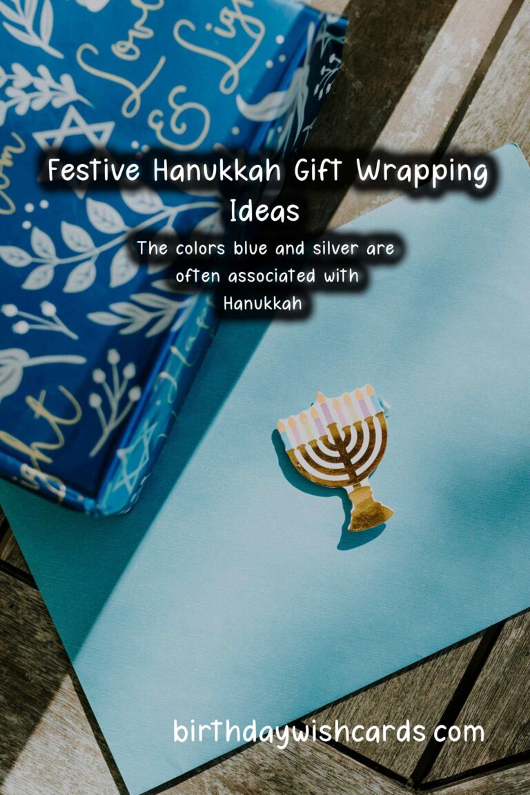 Creative Gift Wrapping Ideas for Hanukkah Celebrations
