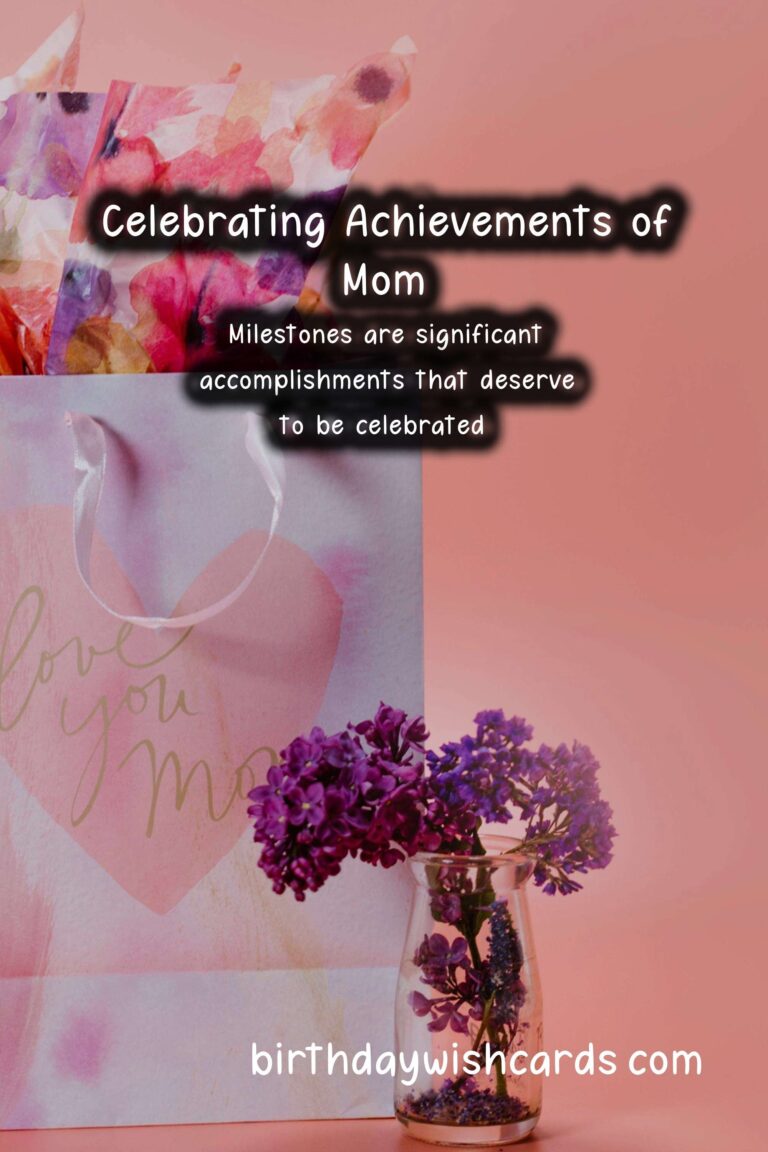 Creative Milestone Achievement Ideas for Mom