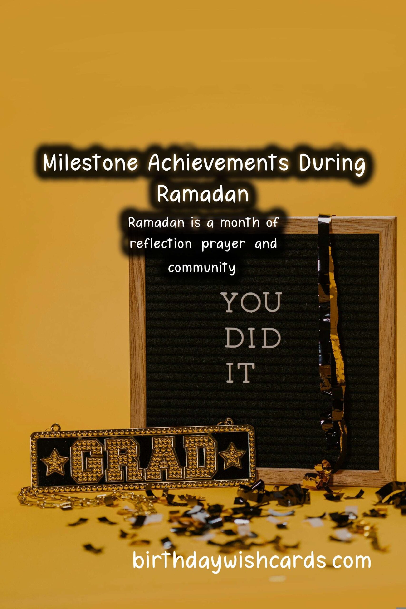 Creative Milestone Achievement Ideas for Ramadan