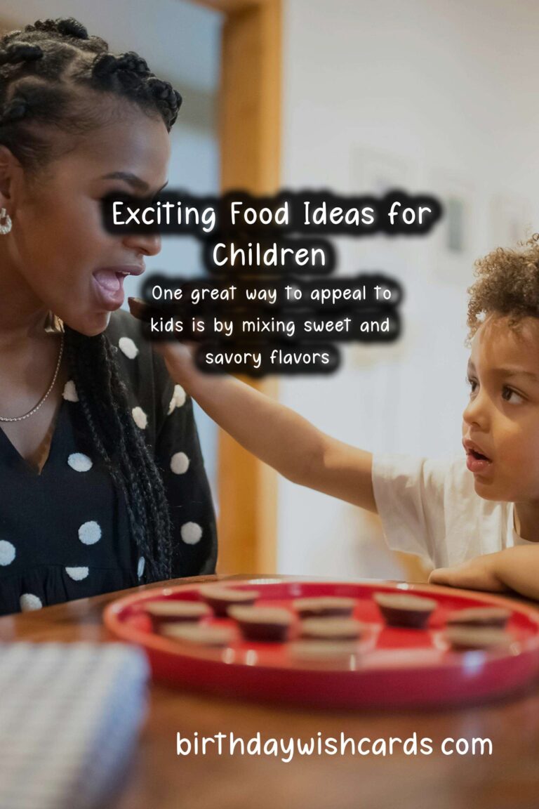 Delicious Food Pairing Ideas for Kids Events