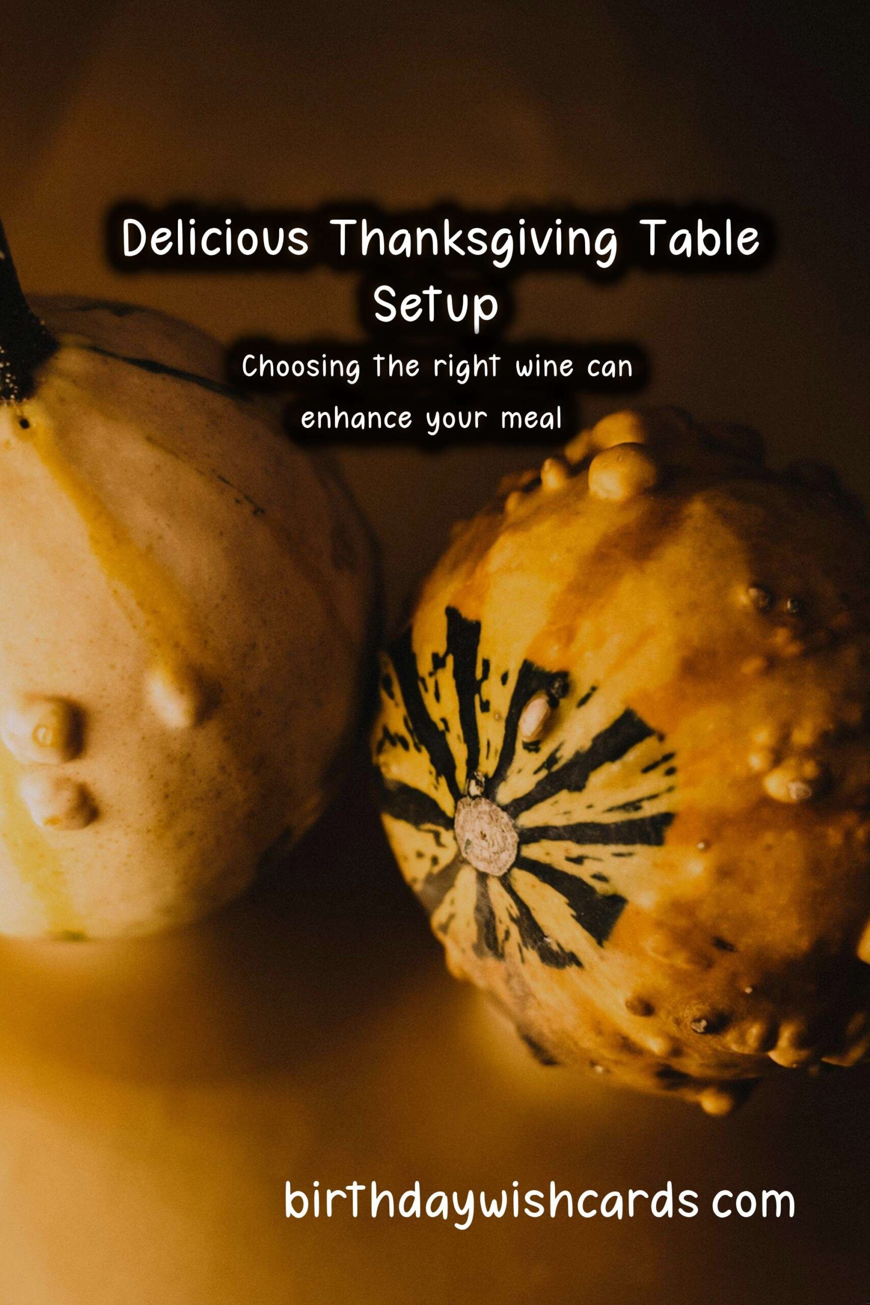 Delicious Food Pairing Ideas for Your Thanksgiving Events