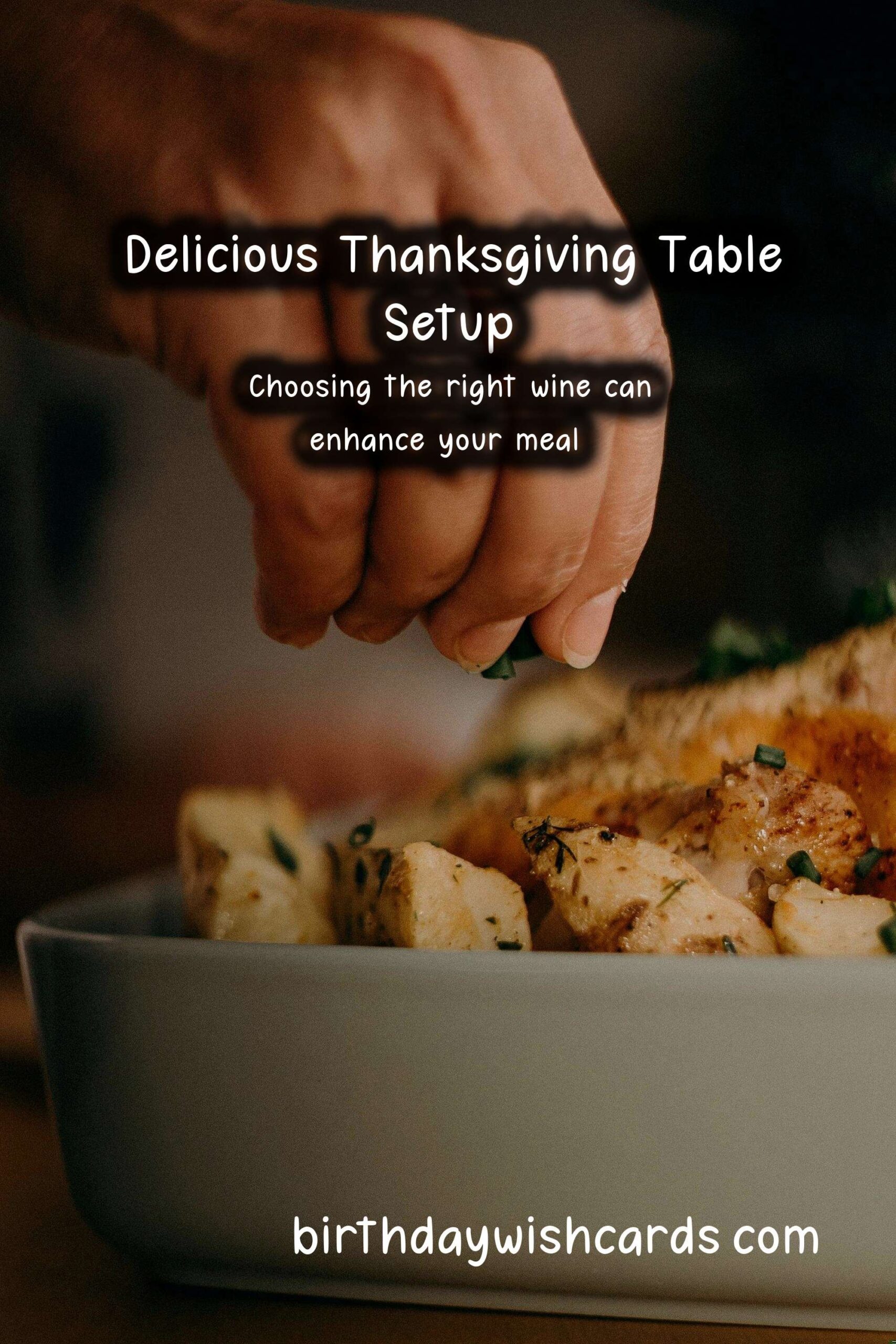 Delicious Food Pairing Ideas for Your Thanksgiving Events