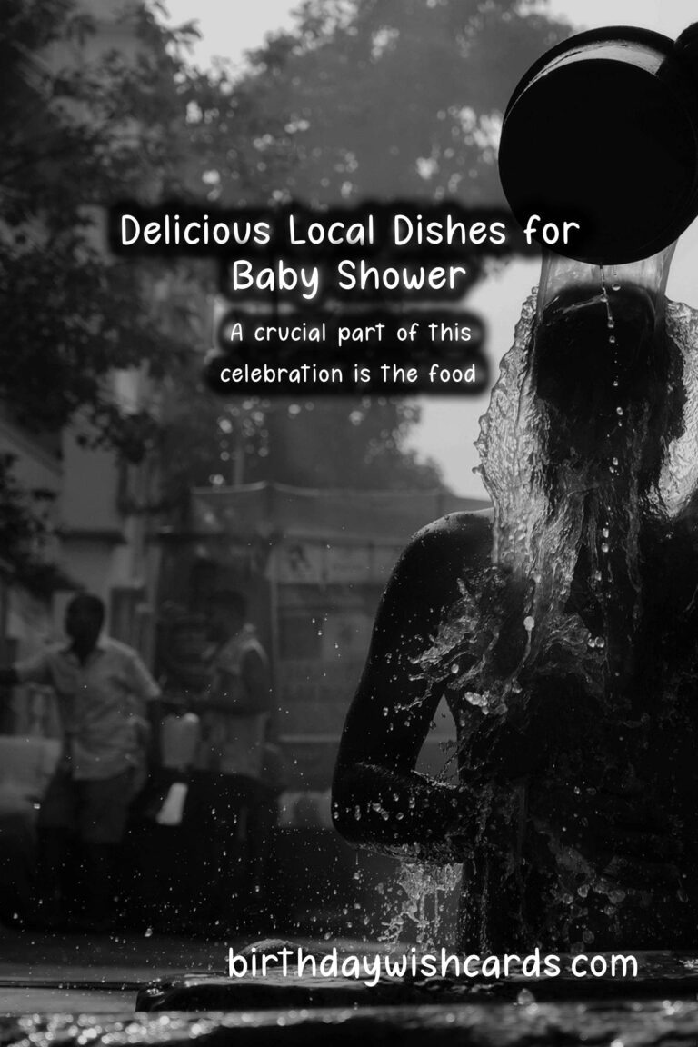 Delicious Local Dishes to Celebrate Your Baby Shower