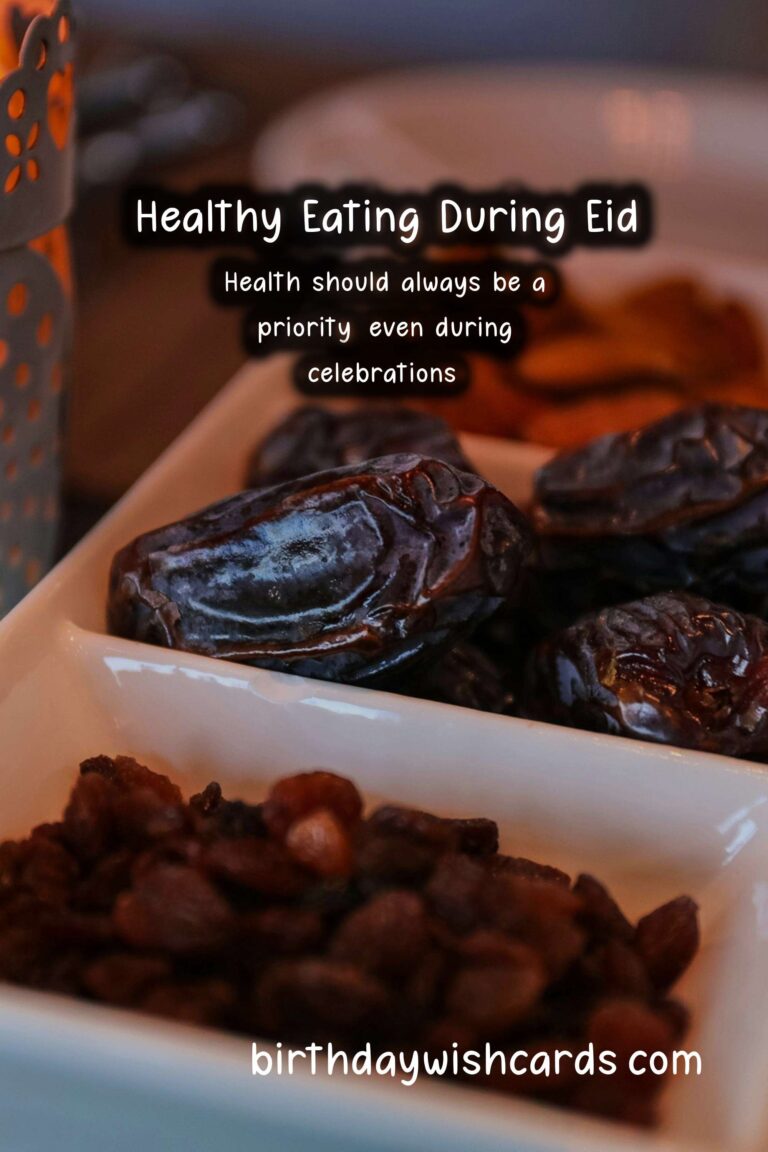 Essential Tips for Maintaining Health During Eid