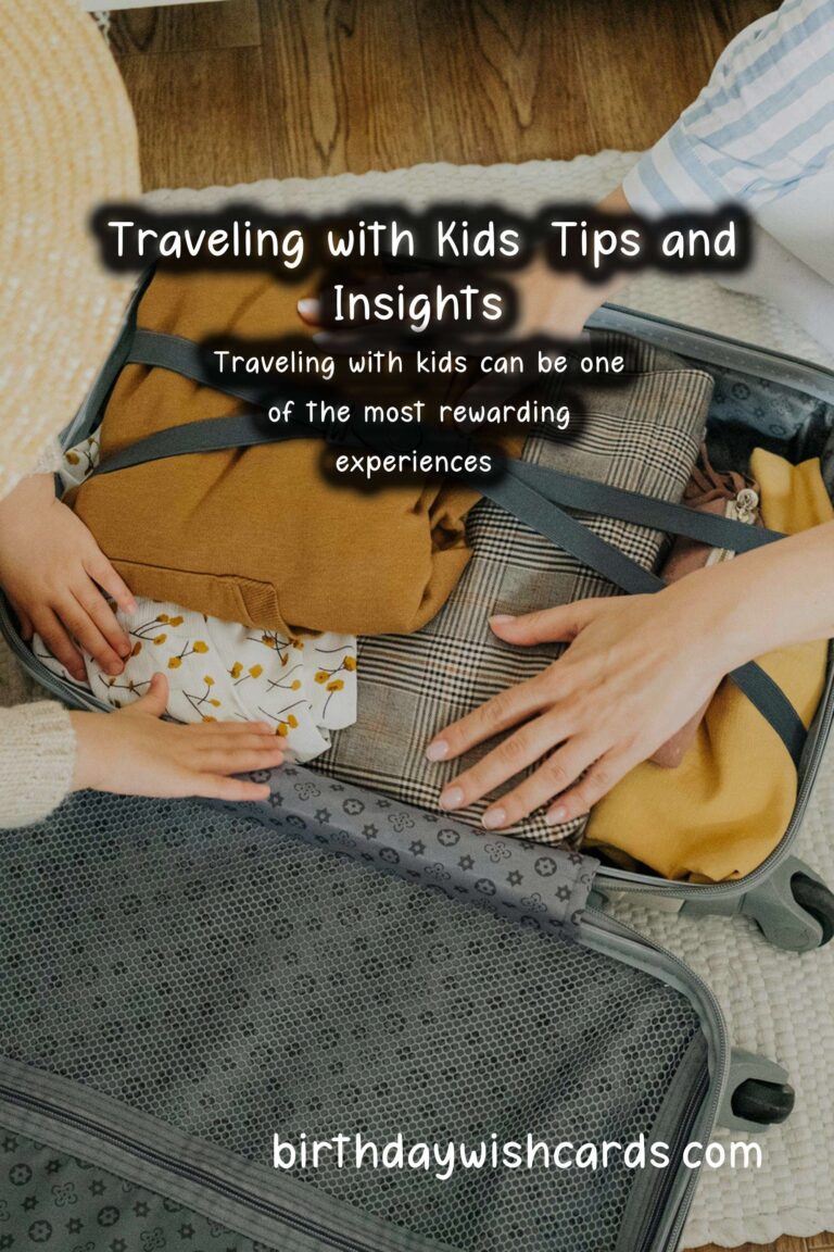 Essential Travel Tips for Kid Enthusiasts: Explore the World Together