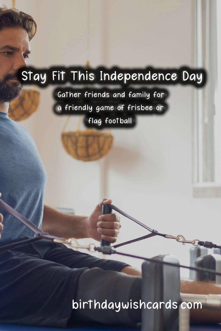 Exercise Routines to Stay Fit for Independence Day