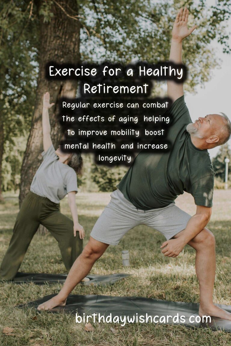 Exercise Routines to Stay Fit for Retirement