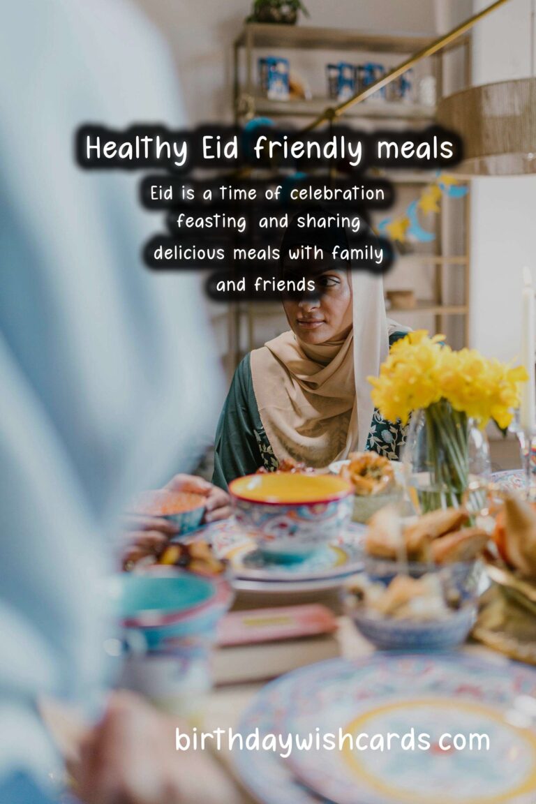 Healthy Recipes for Eid-Friendly Meals