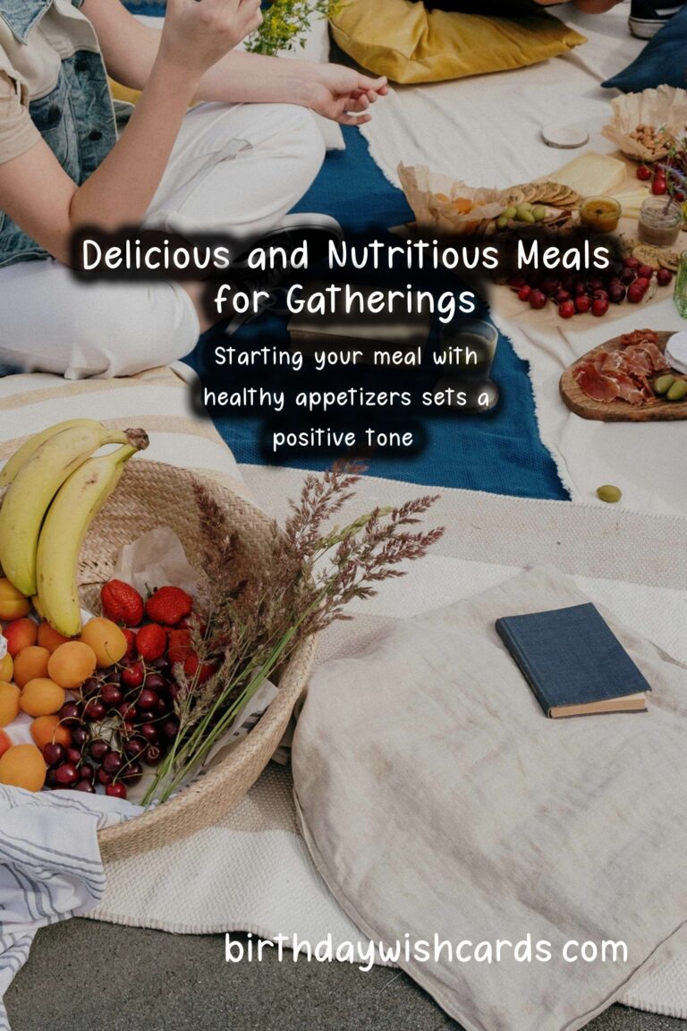 Healthy Recipes for Friends-Friendly Meals