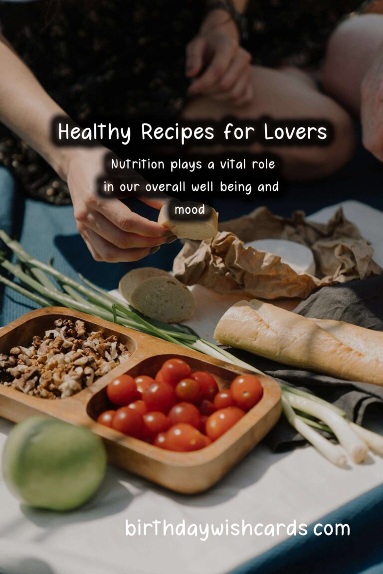 Healthy Recipes for Lovers-Friendly Meals