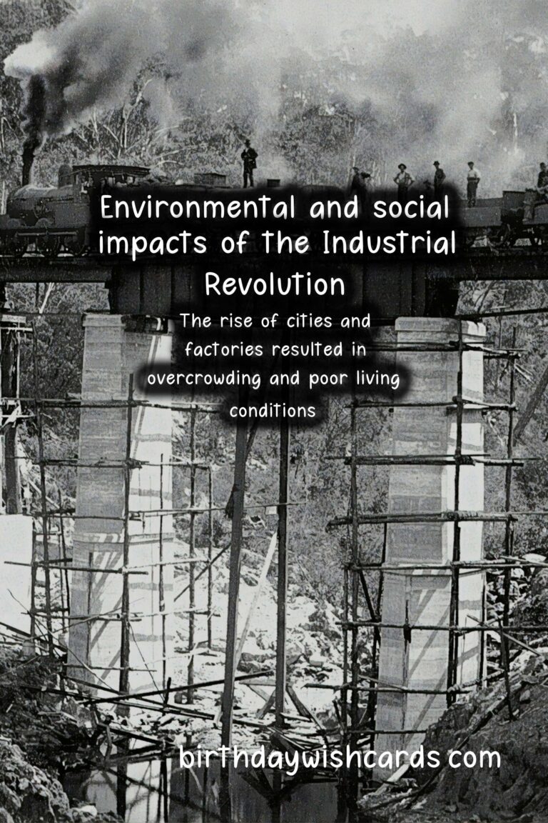 History: Rethinking the Industrial Revolution: Environmental and Social Changes