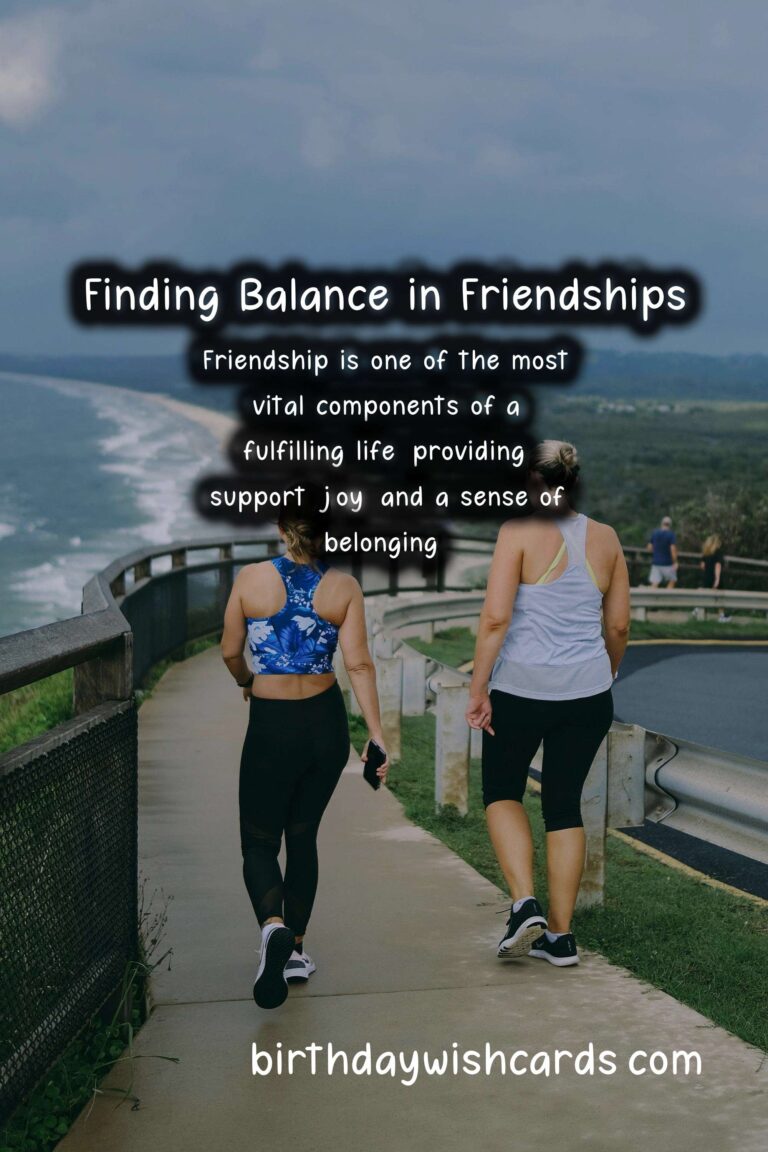 How to Balance Health and Happiness in Friends