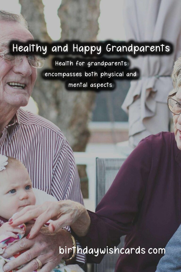 How to Balance Health and Happiness in Grandparents