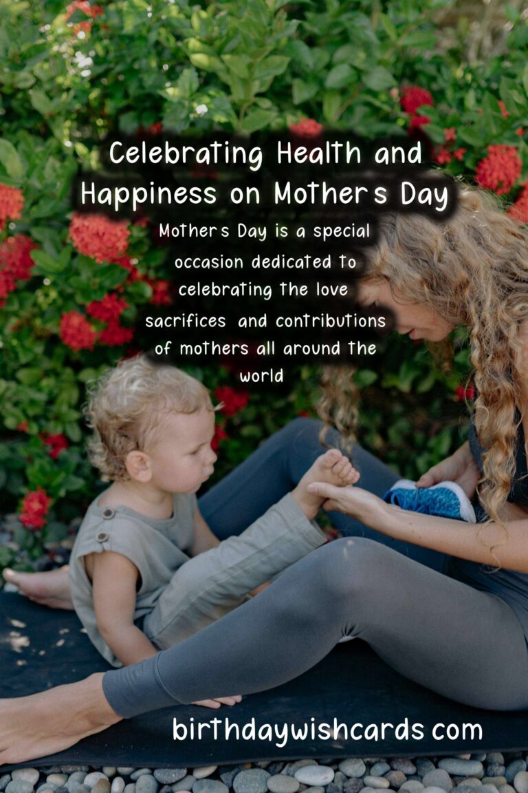 How to Balance Health and Happiness on Mother’s Day