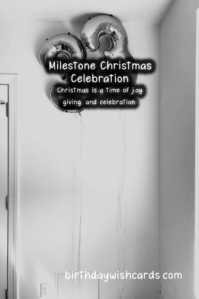 How to Celebrate a Milestone Christmas Event