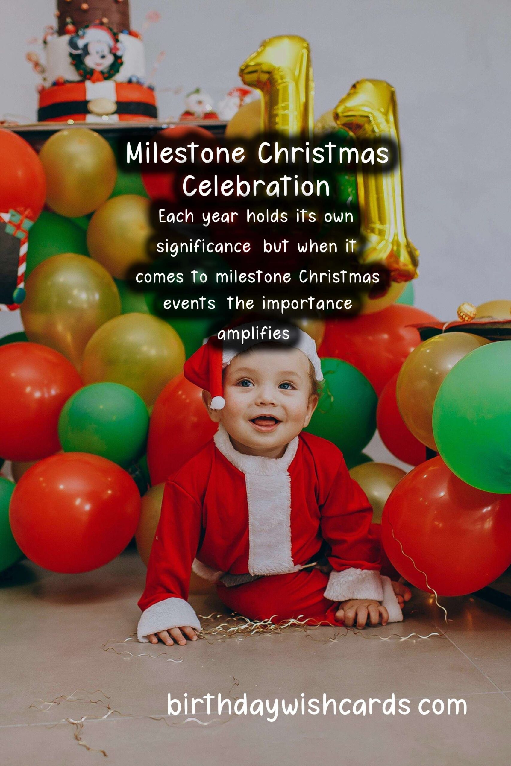 How to Celebrate a Milestone Christmas Event