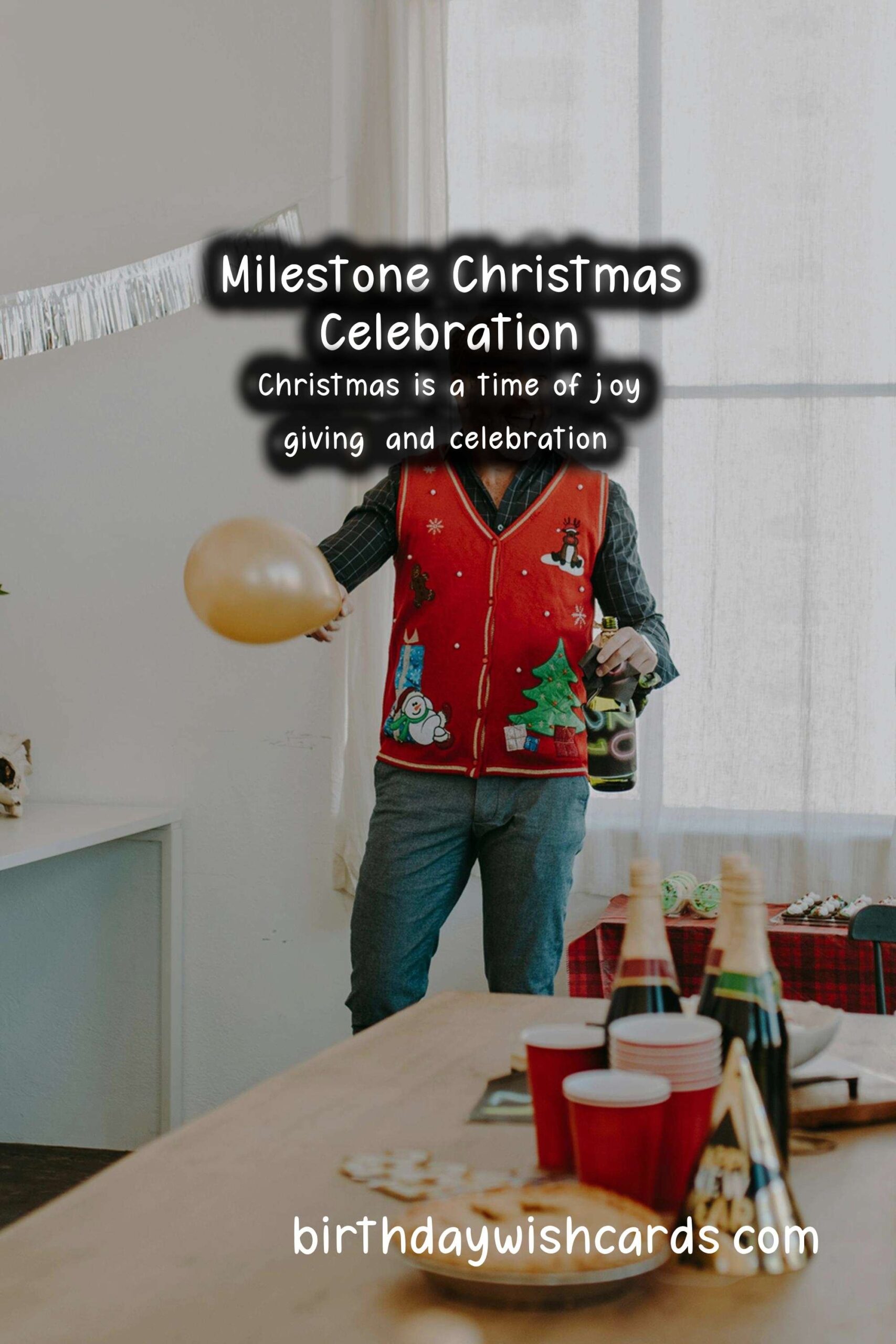 How to Celebrate a Milestone Christmas Event