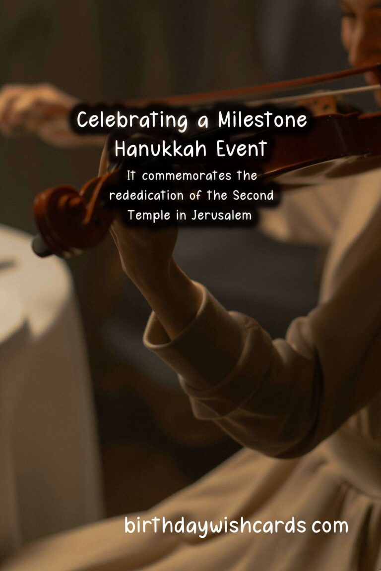 How to Celebrate a Milestone Hanukkah Event