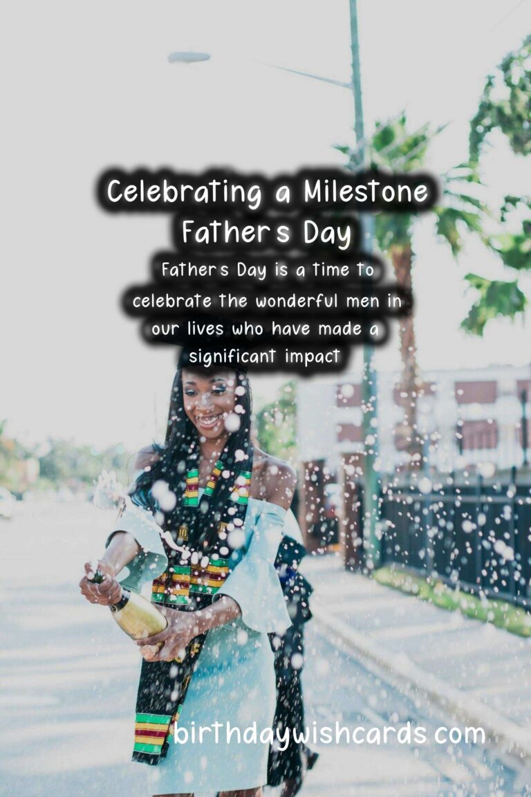 How to Plan a Father’s Day Milestone Party