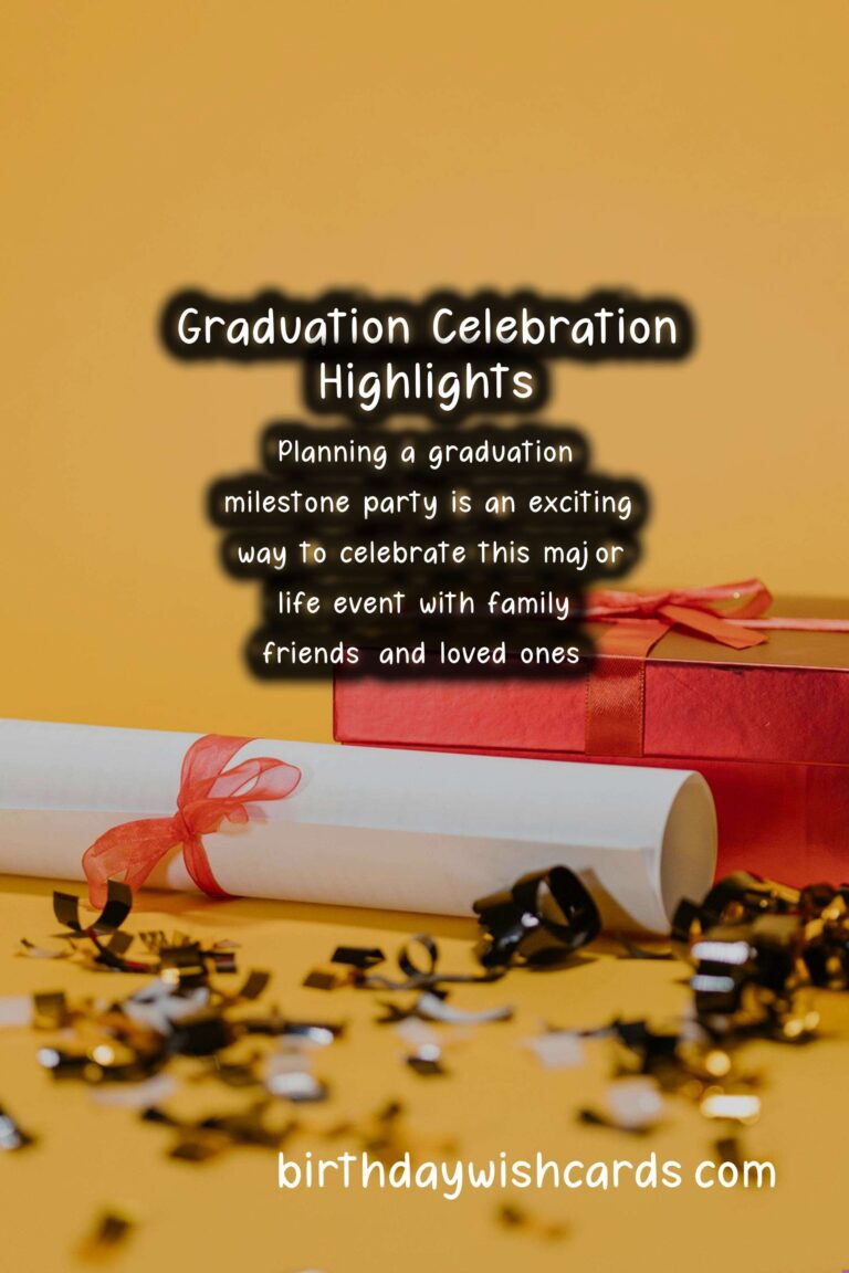 How to Plan a Graduation Milestone Party