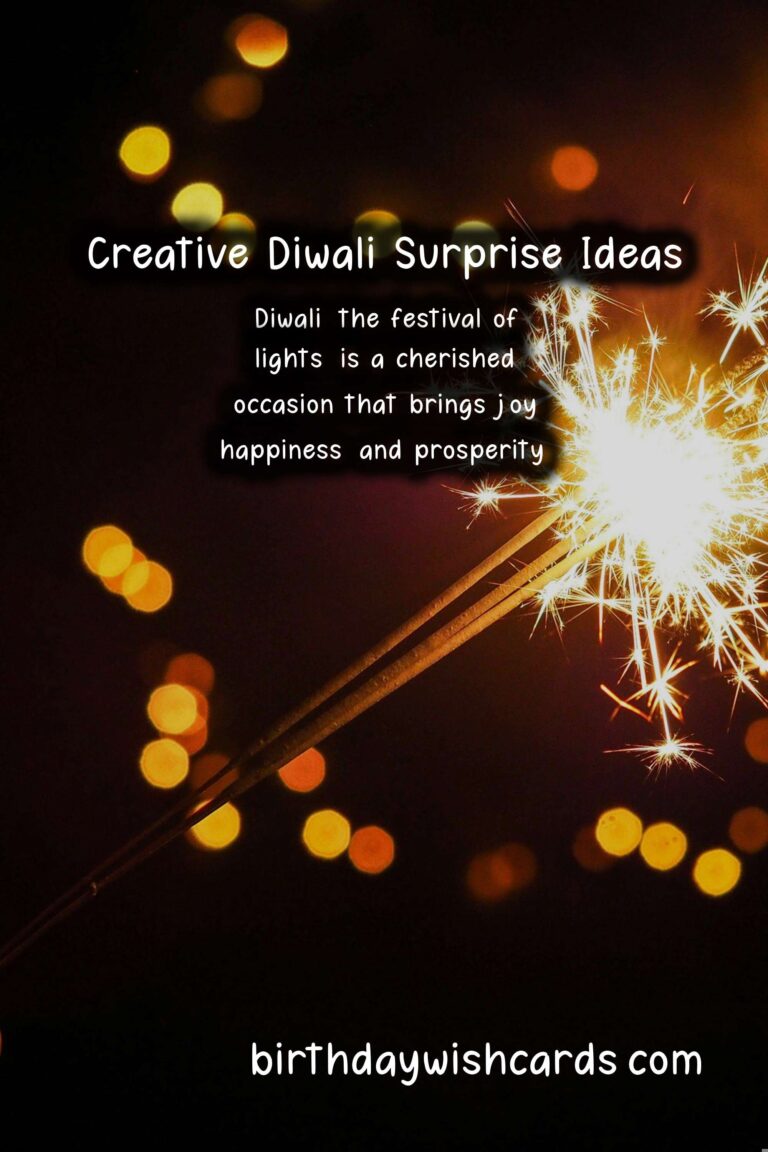 How to Plan a Surprise for Diwali: A Step-by-Step Guide