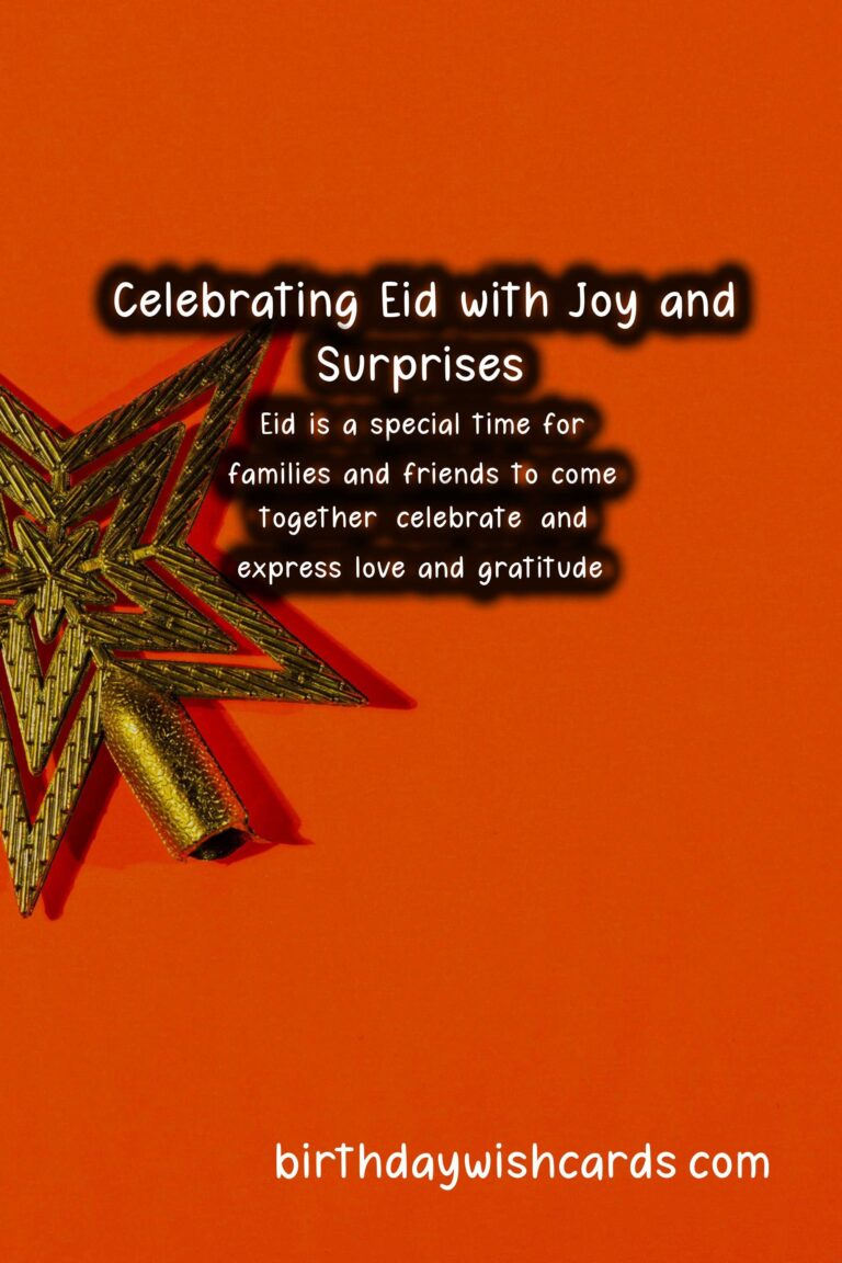 How to Plan a Surprise for Eid: A Complete Guide