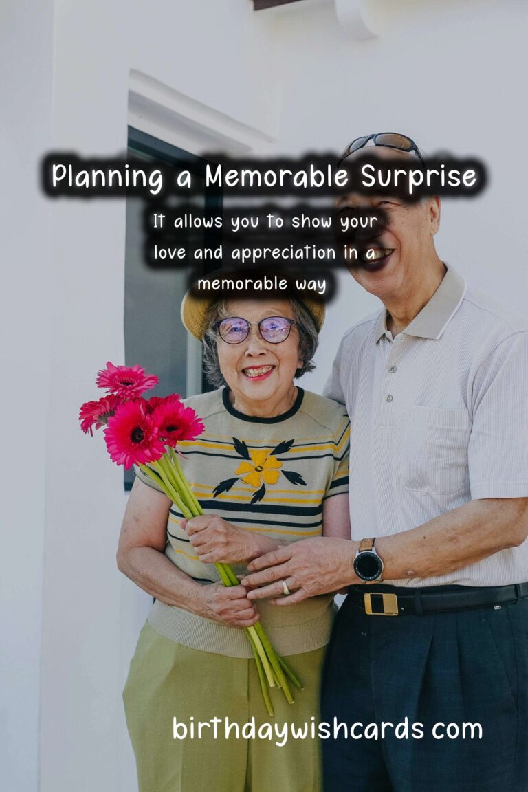 How to Plan a Surprise for Grandparents