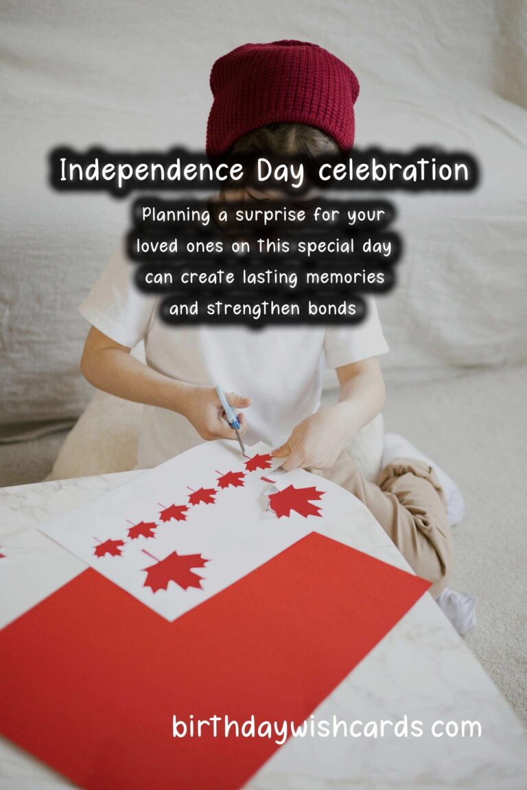 How to Plan a Surprise for Independence Day