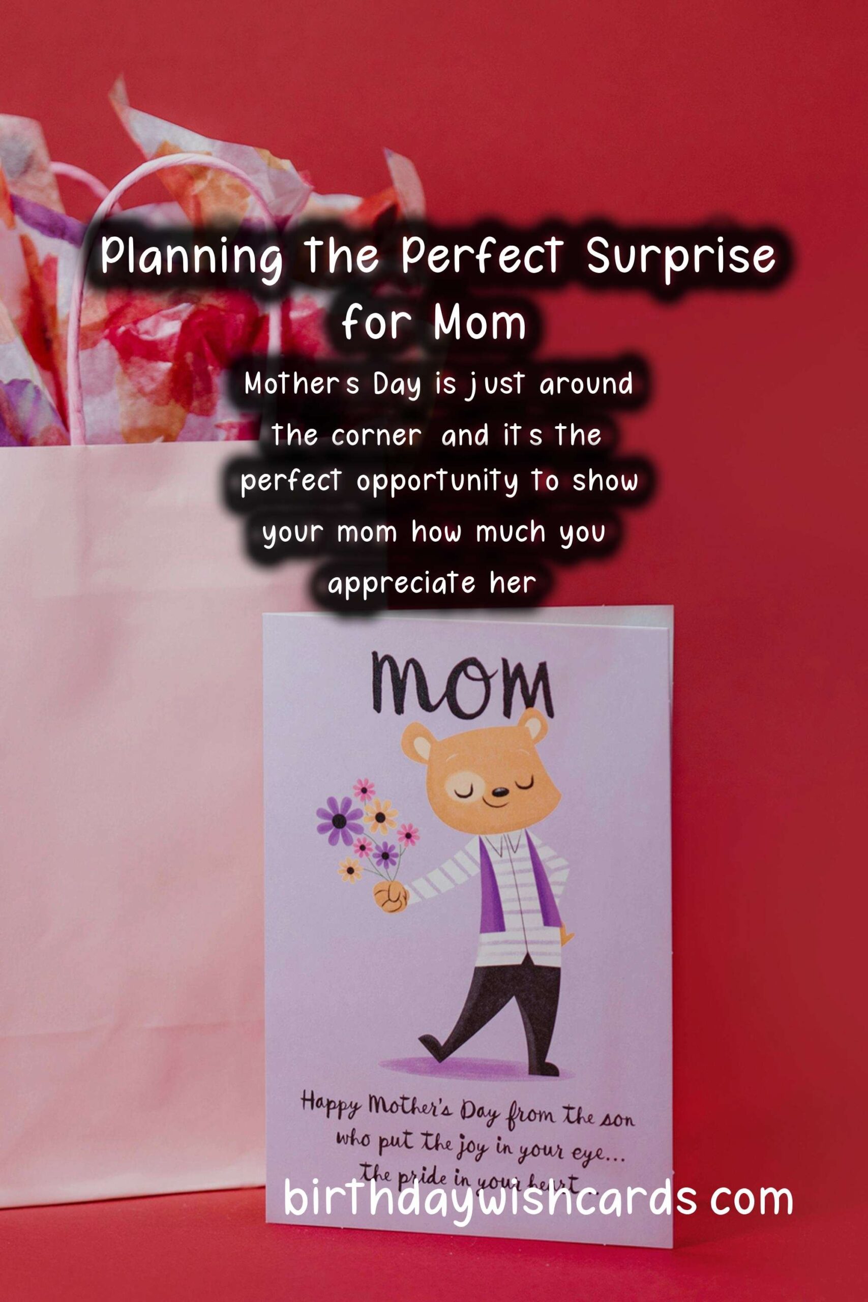 How to Plan a Surprise for Mother's Day