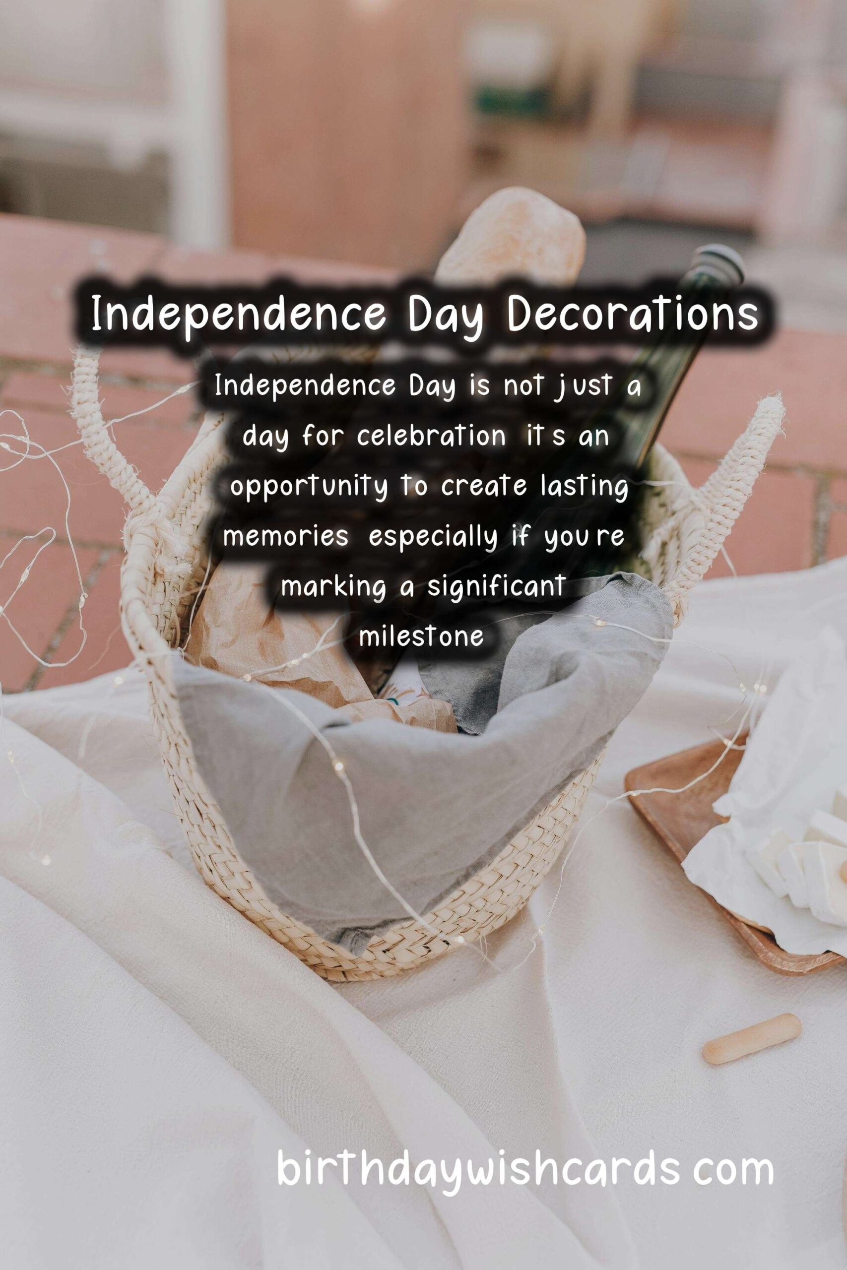 How to Plan an Independence Day Milestone Party