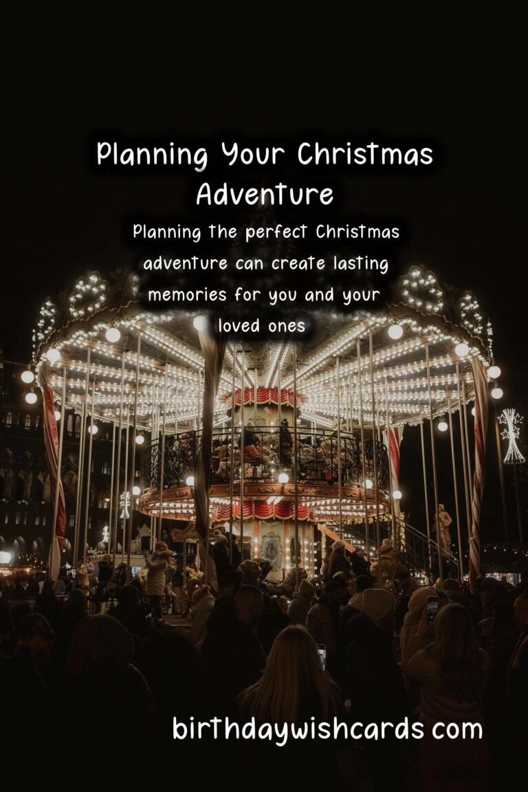 How to Plan the Perfect Christmas Adventure