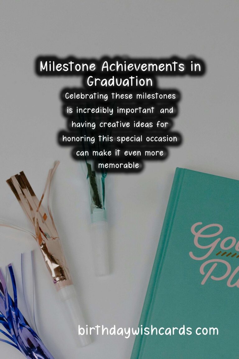 Inspirational Milestone Achievement Ideas for Graduation