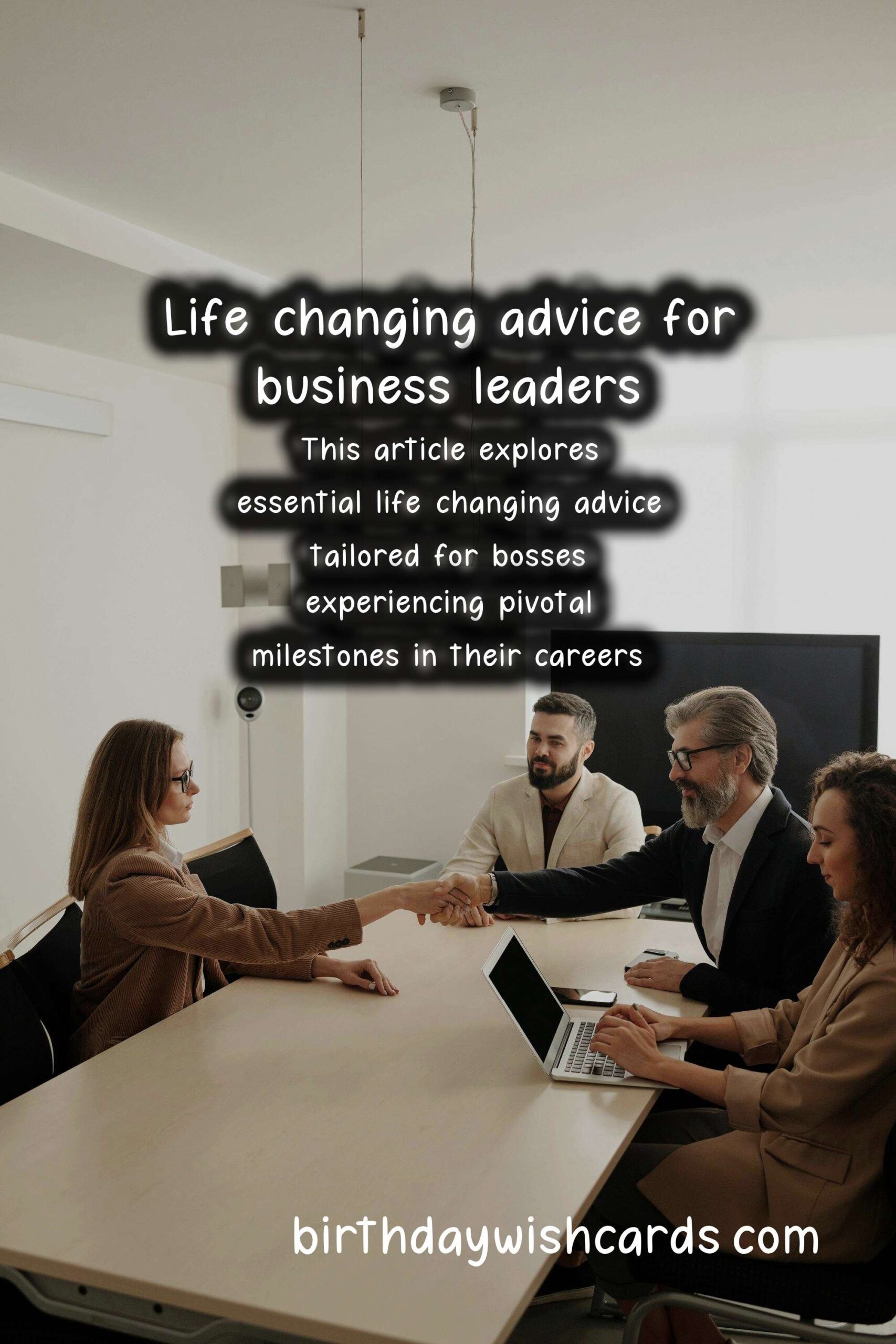 Life-Changing Advice for Bosses at Milestones