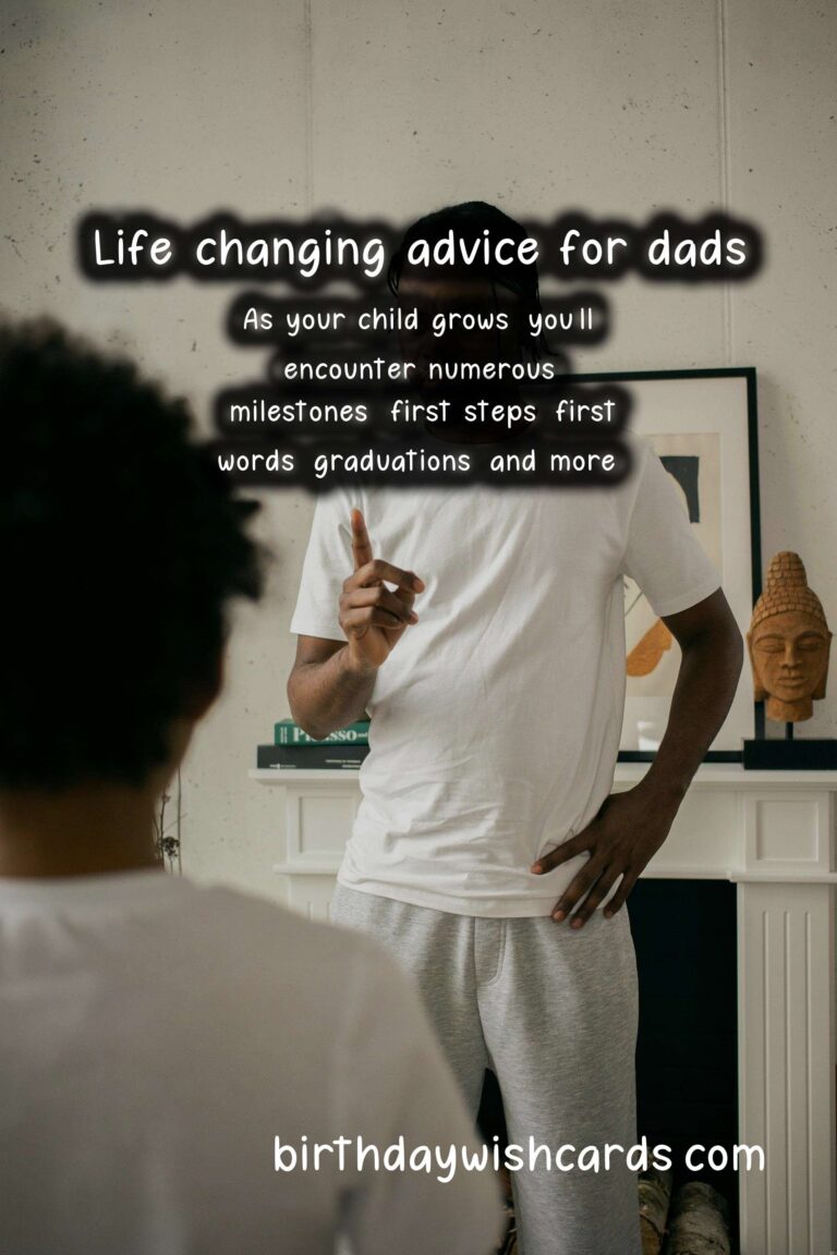 Life-Changing Advice for Dads at Milestones