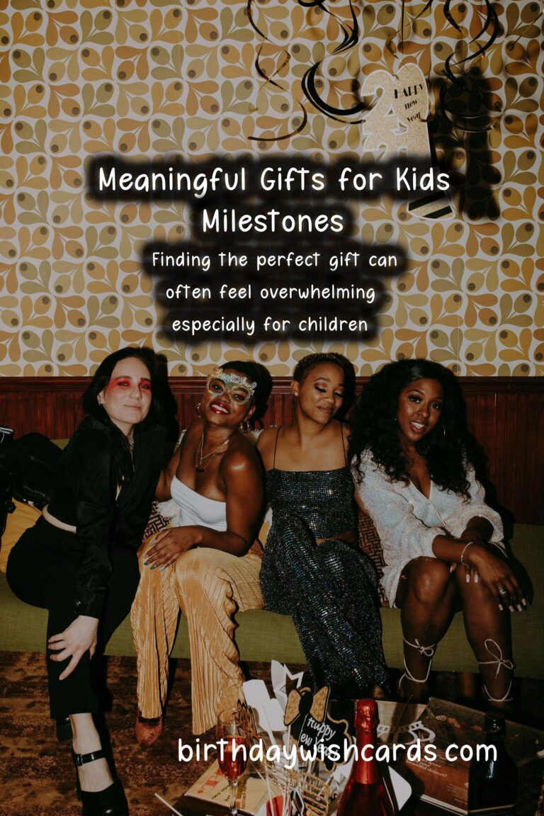 Meaningful Gifts for Life Milestones of Kids