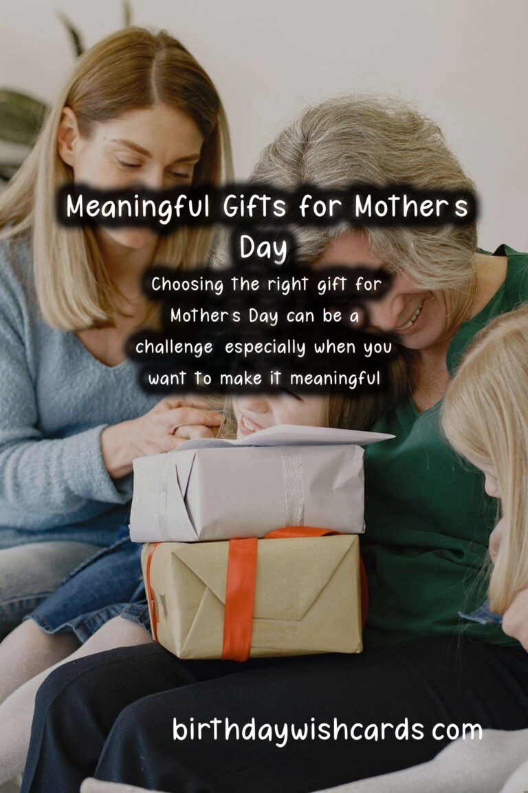 Meaningful Gifts for Life Milestones of Mother’s Day