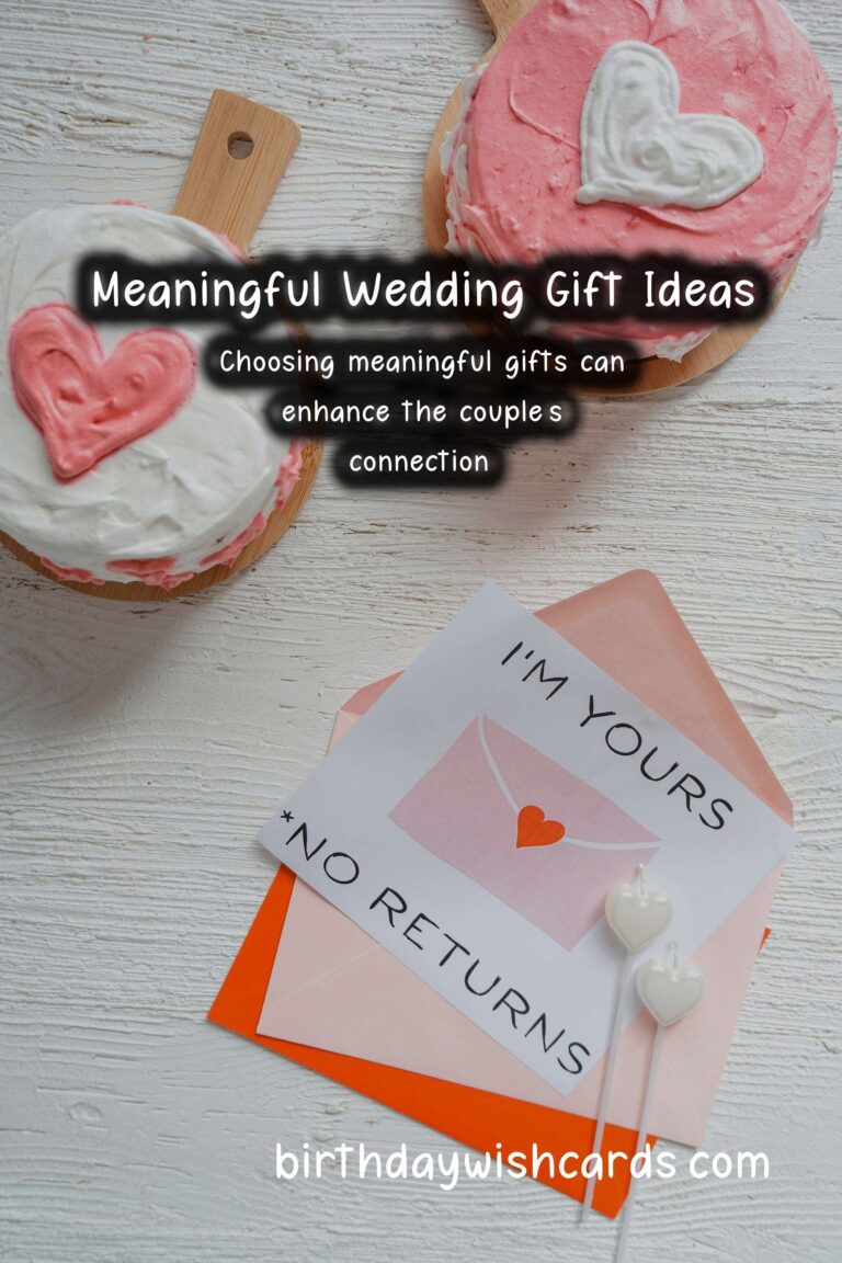 Meaningful Gifts for Life Milestones of Wedding