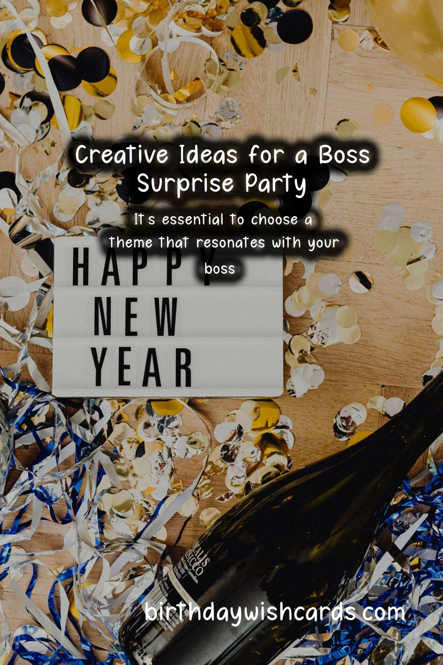 Memorable Surprise Party Ideas for Bosses