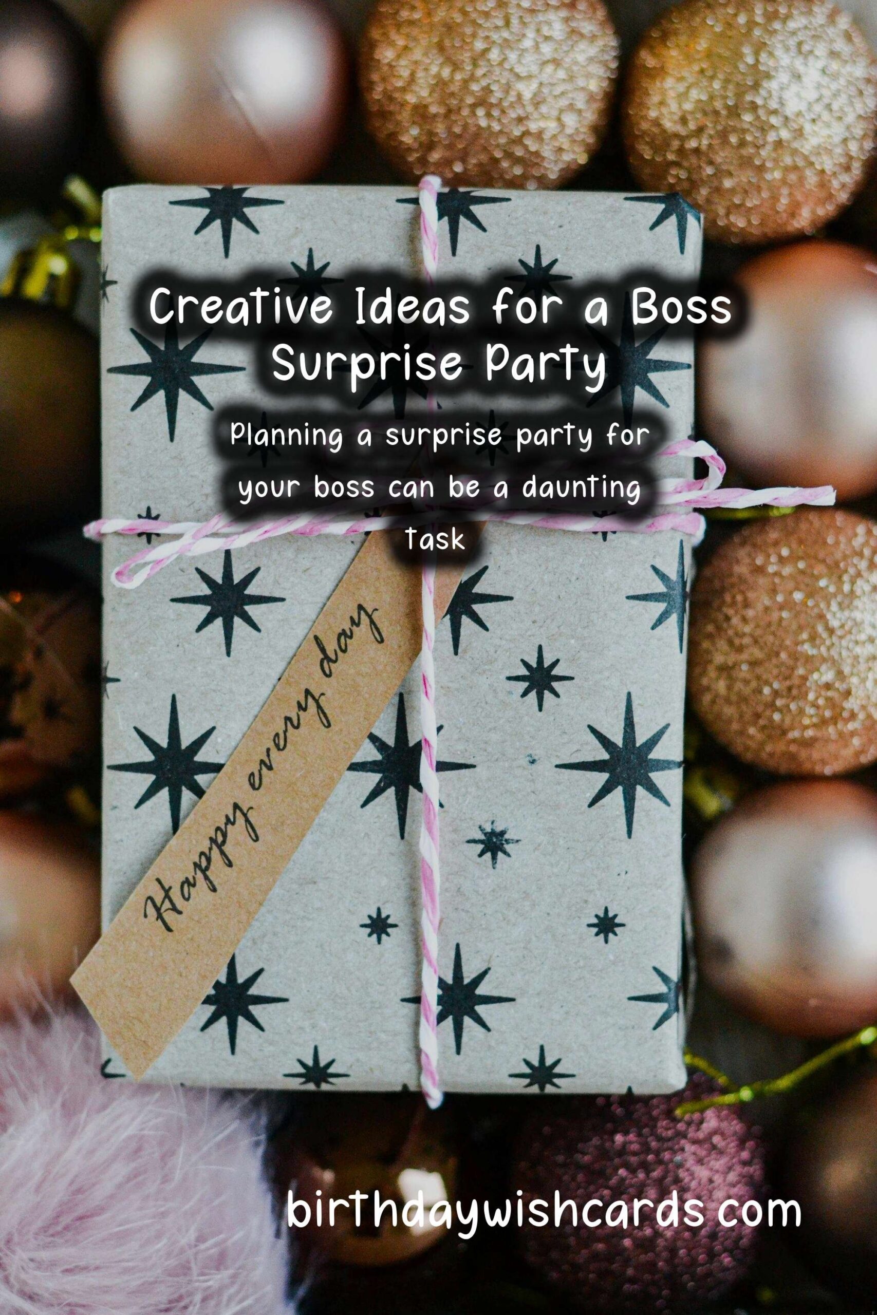 Memorable Surprise Party Ideas for Bosses