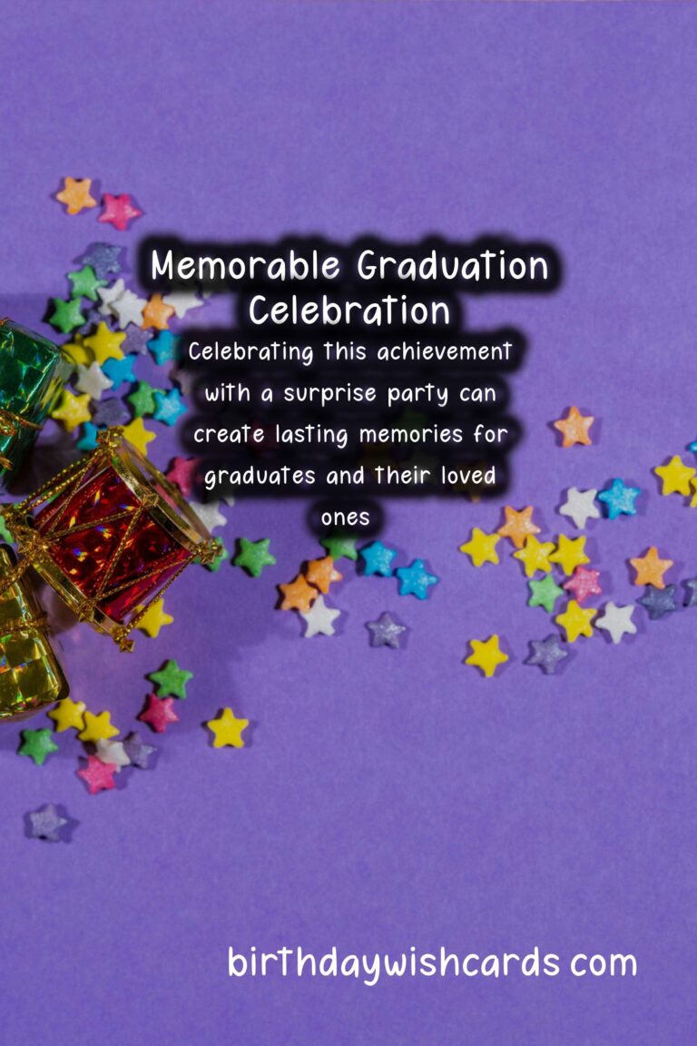 Memorable Surprise Party Ideas for Graduation