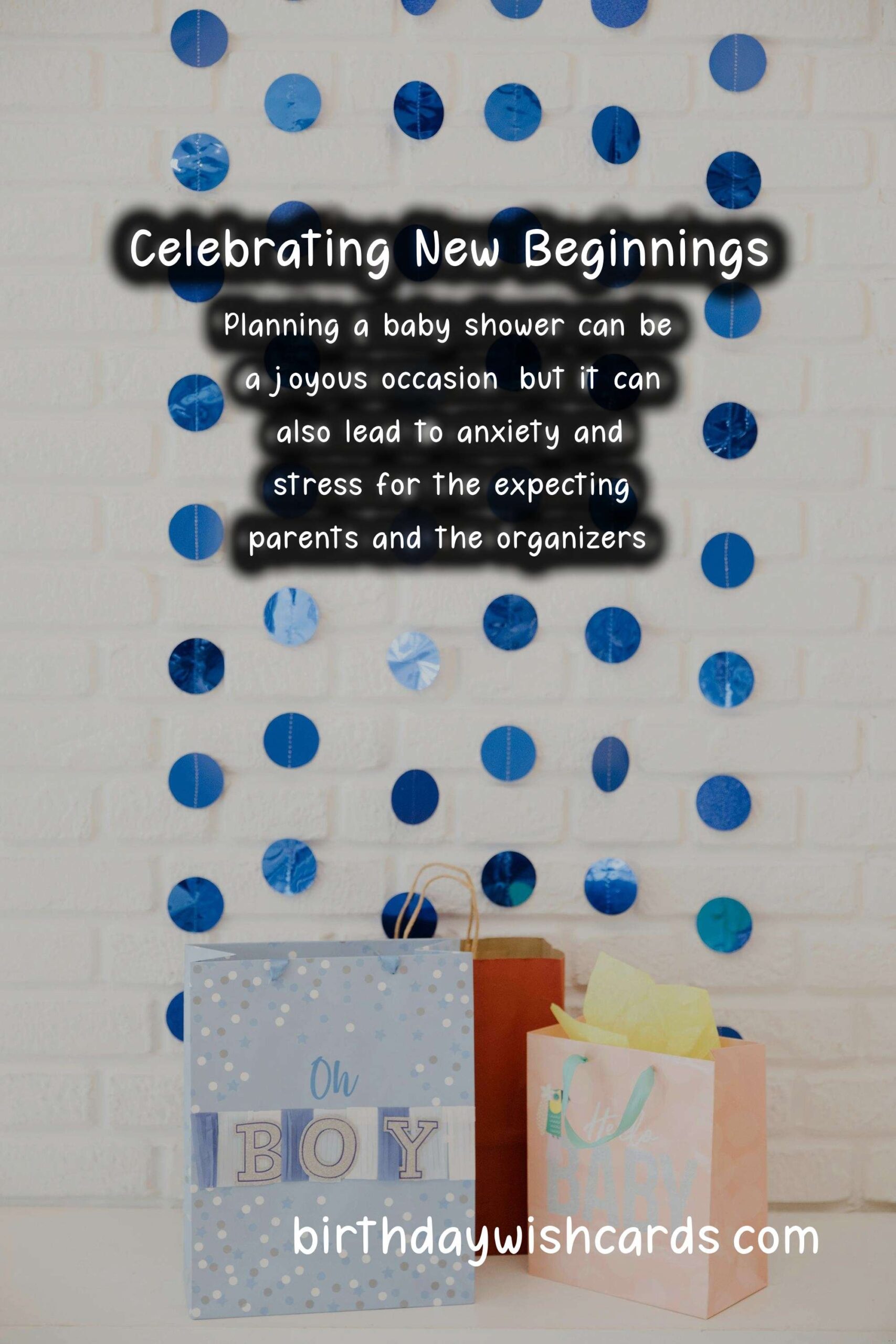 Mental Health Tips for Baby Shower Celebrations