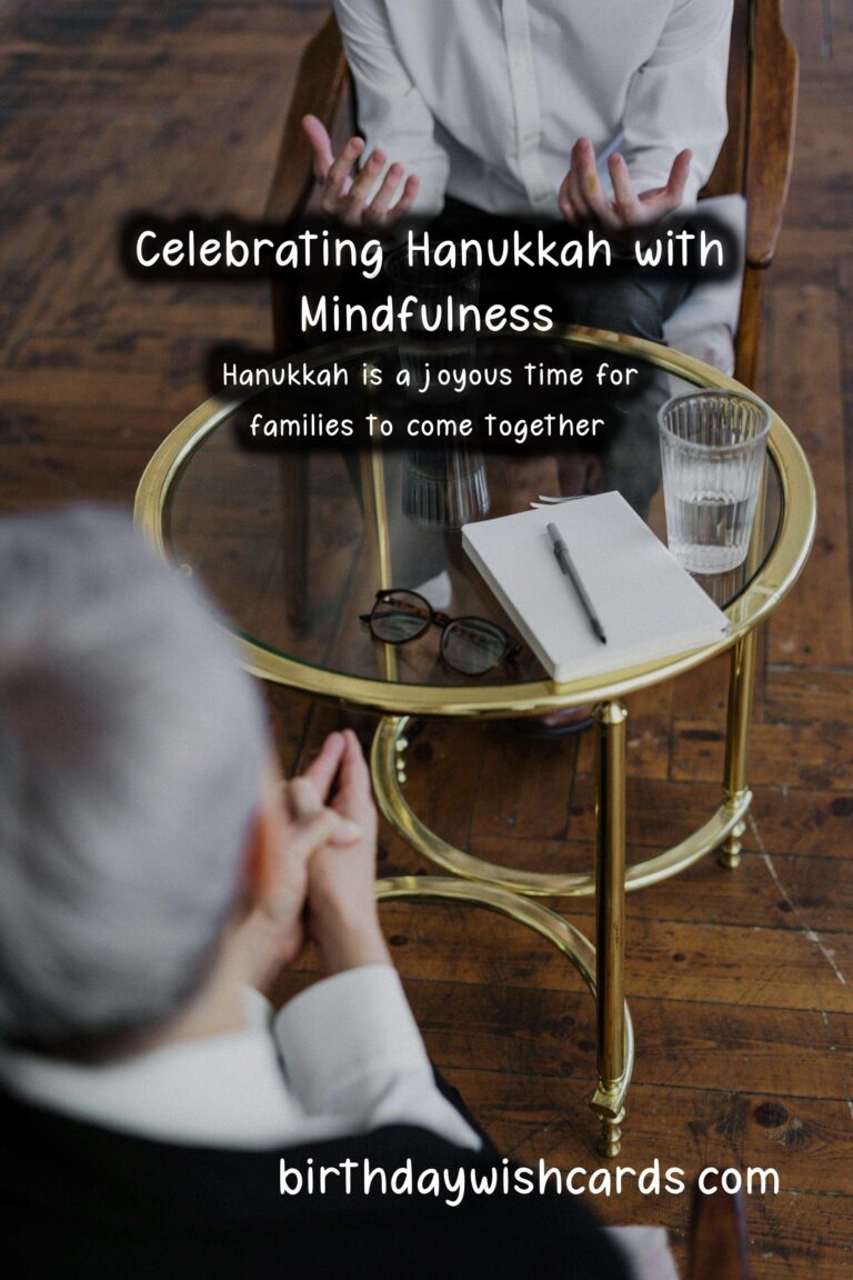 Mental Health Tips for Hanukkah Celebrations