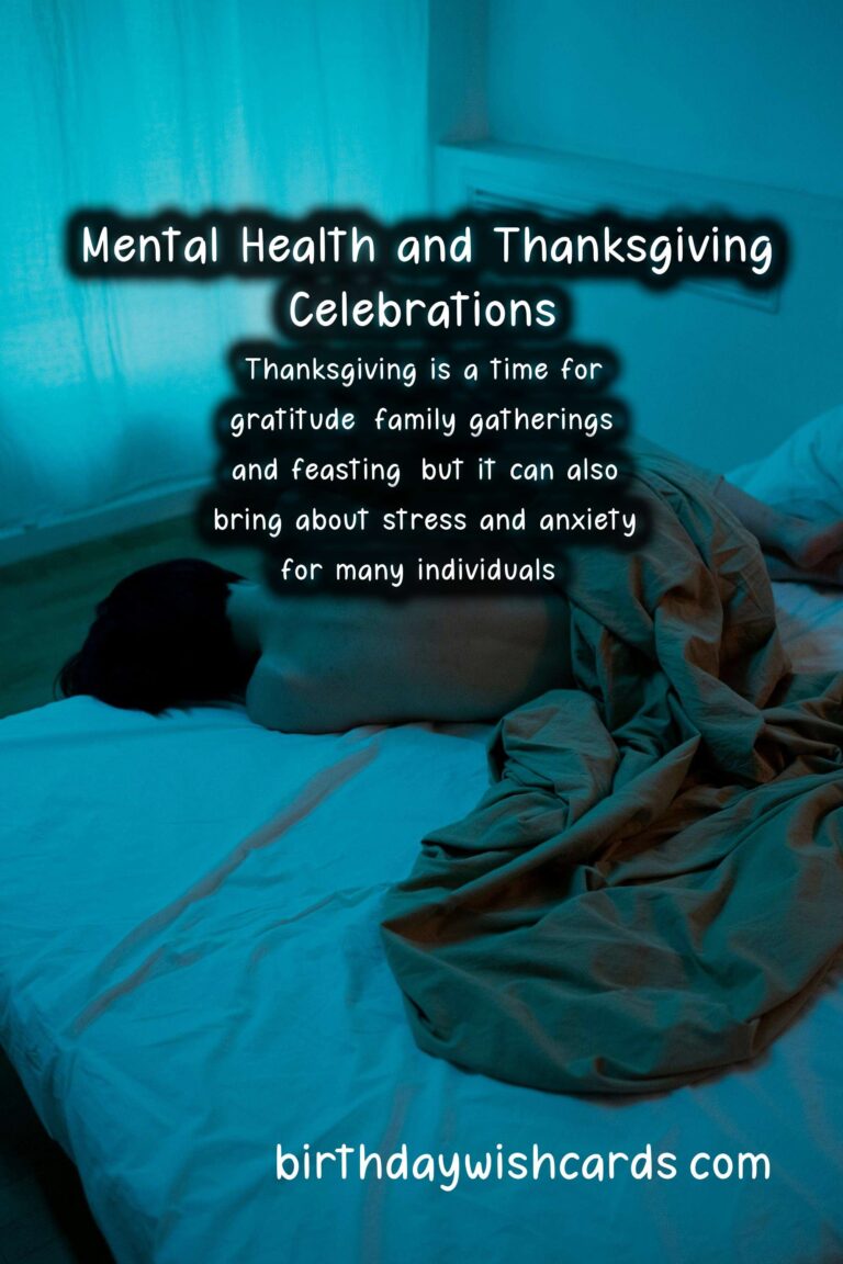 Mental Health Tips for a Joyful Thanksgiving Celebration