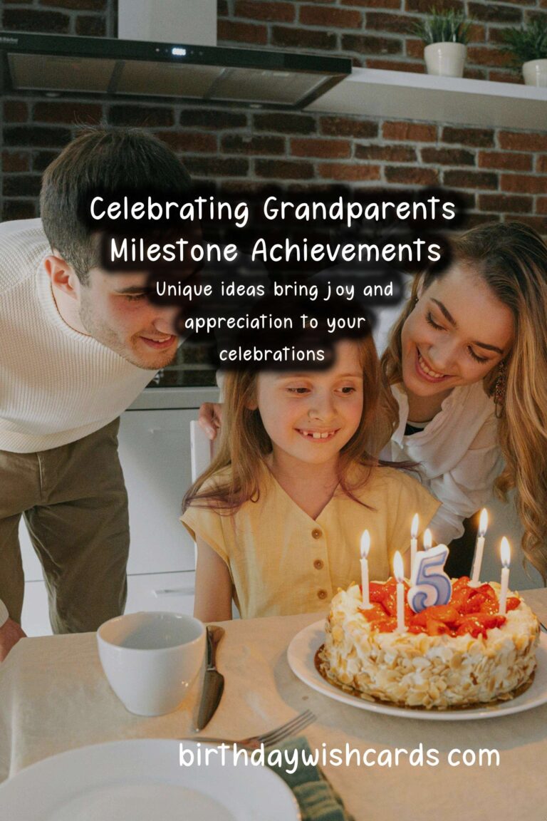 Milestone Achievement Ideas for Grandparents: Celebrating Life’s Special Moments