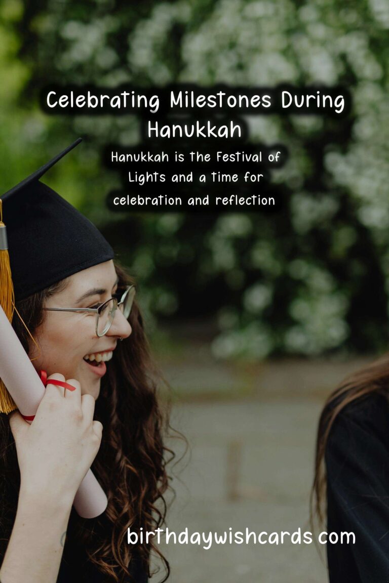 Milestone Achievement Ideas for Hanukkah Celebrations