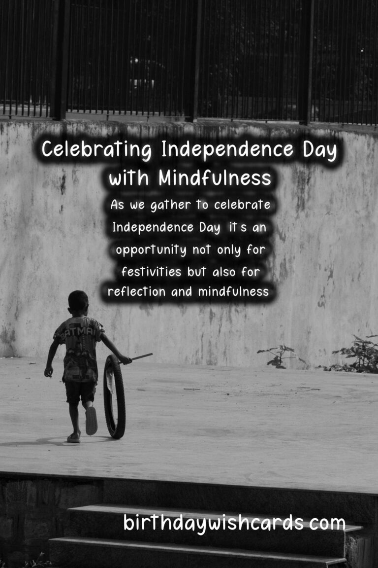 Mindfulness Practices for Independence Day: Celebrate Freedom with Inner Peace