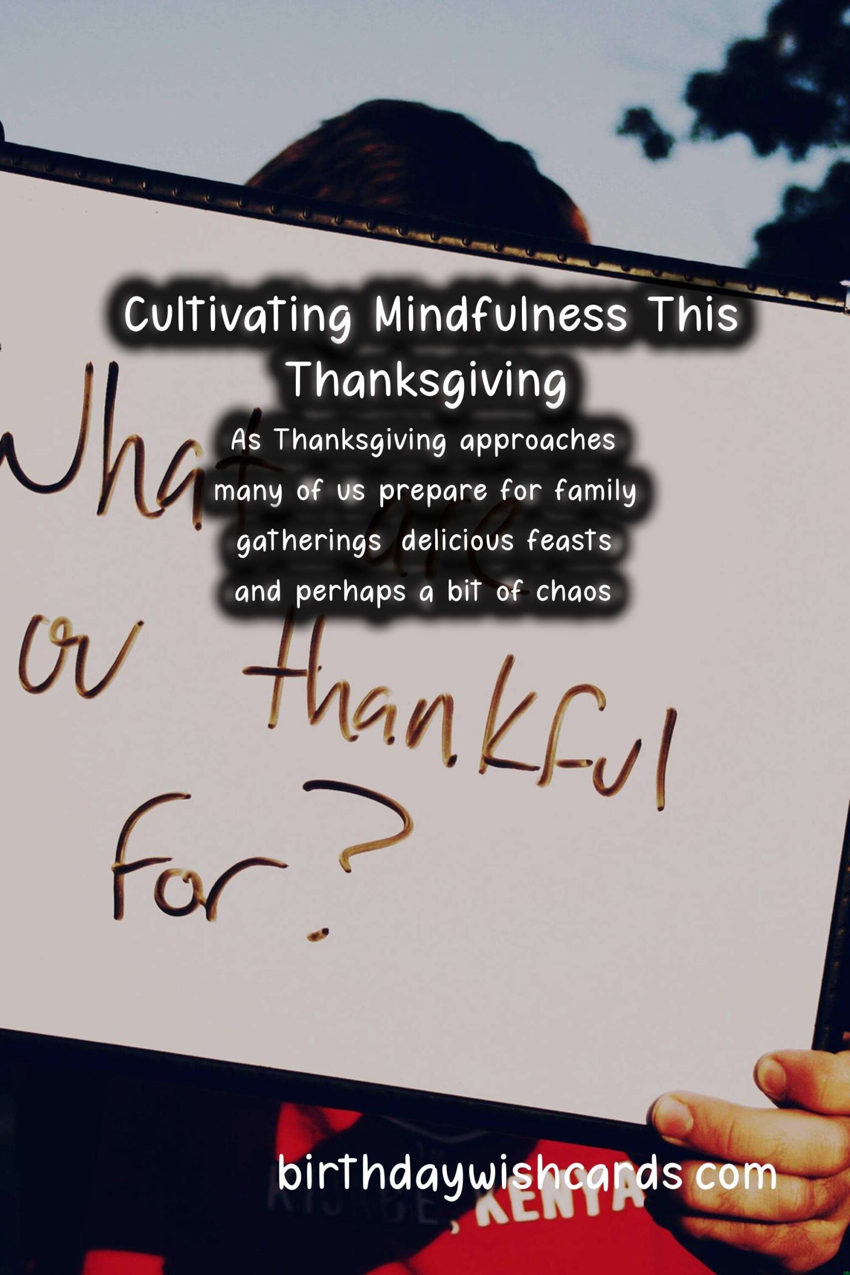 Mindfulness Practices for a Grateful Thanksgiving